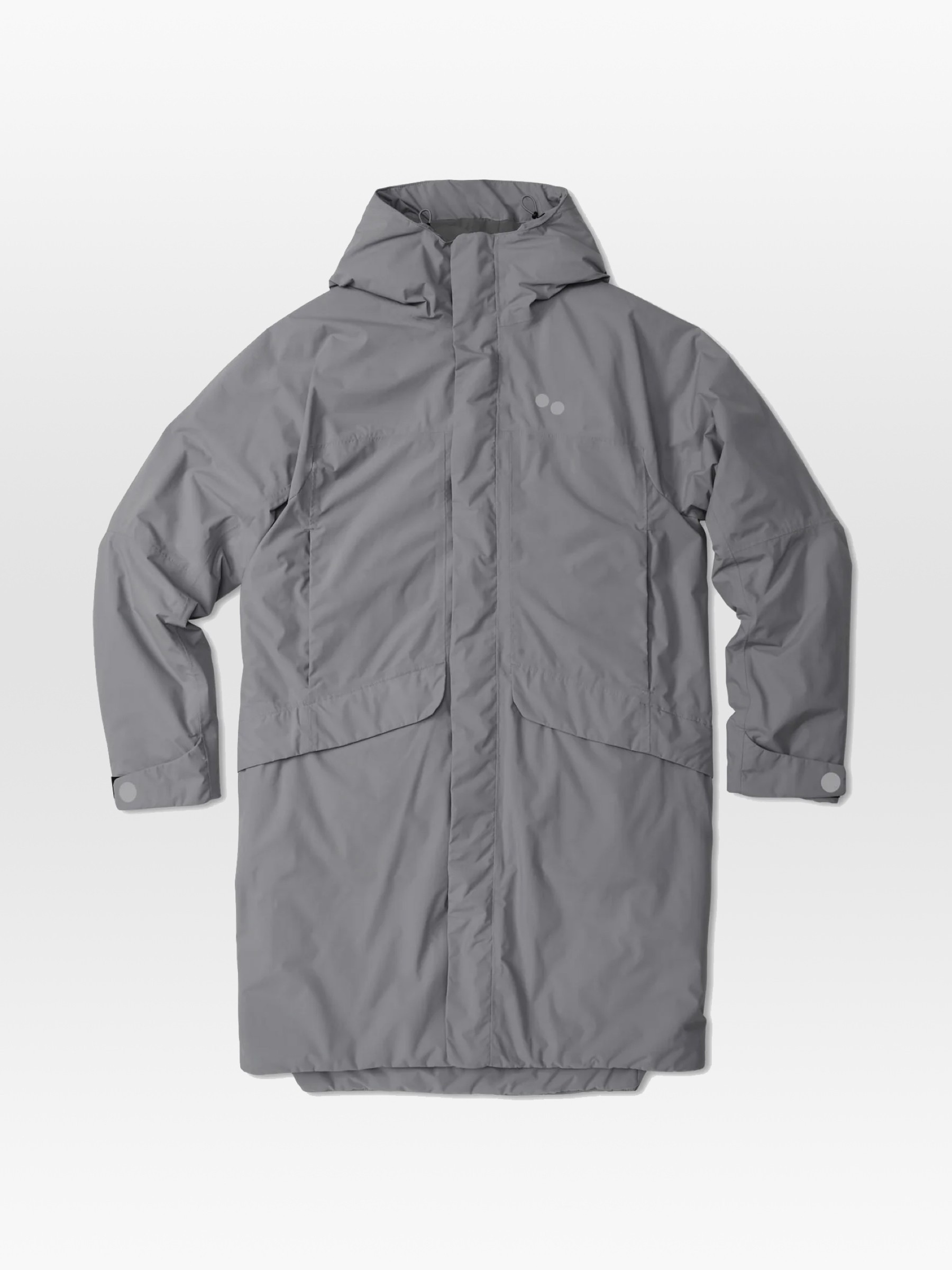 Mantel Parka Unisex strom grey pinqponq