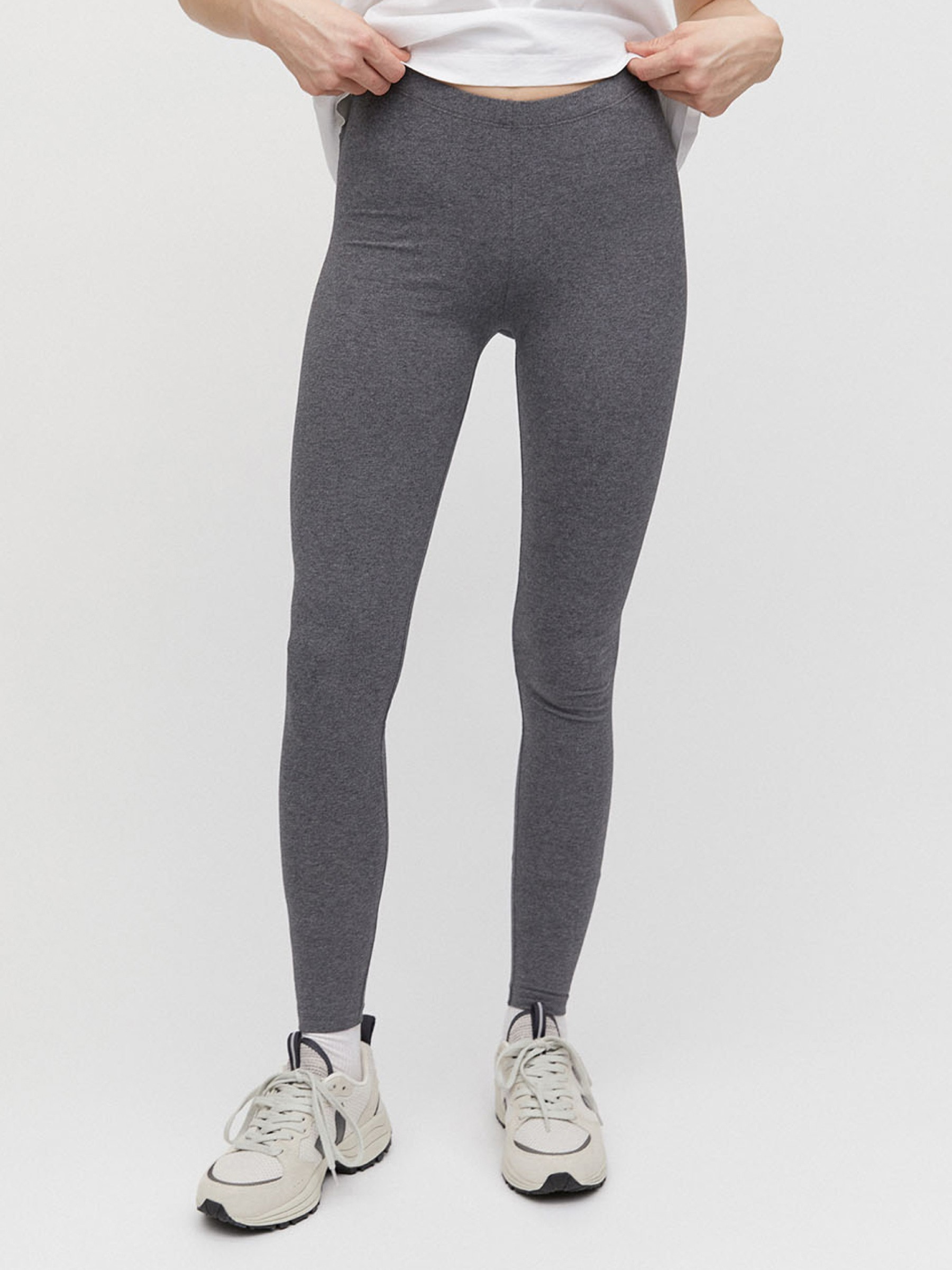 Leggings Shivaa dark grey melange Armedangels