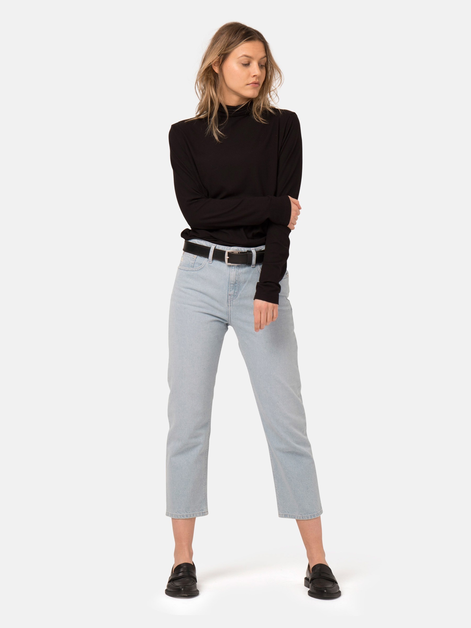 Jeans Hose Cropped Mimi sun stone Mud Jeans