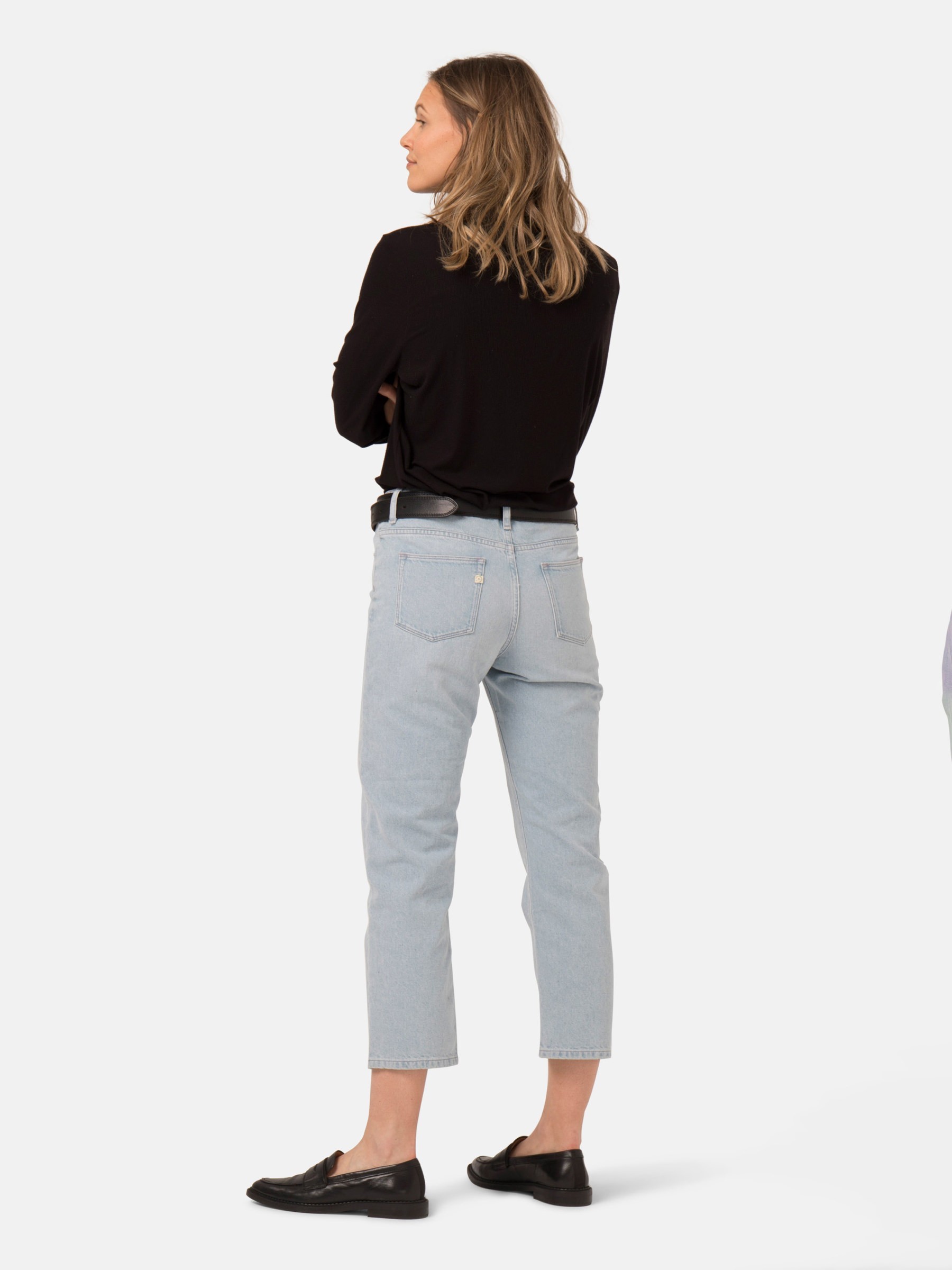 Jeans Hose Cropped Mimi sun stone Mud Jeans