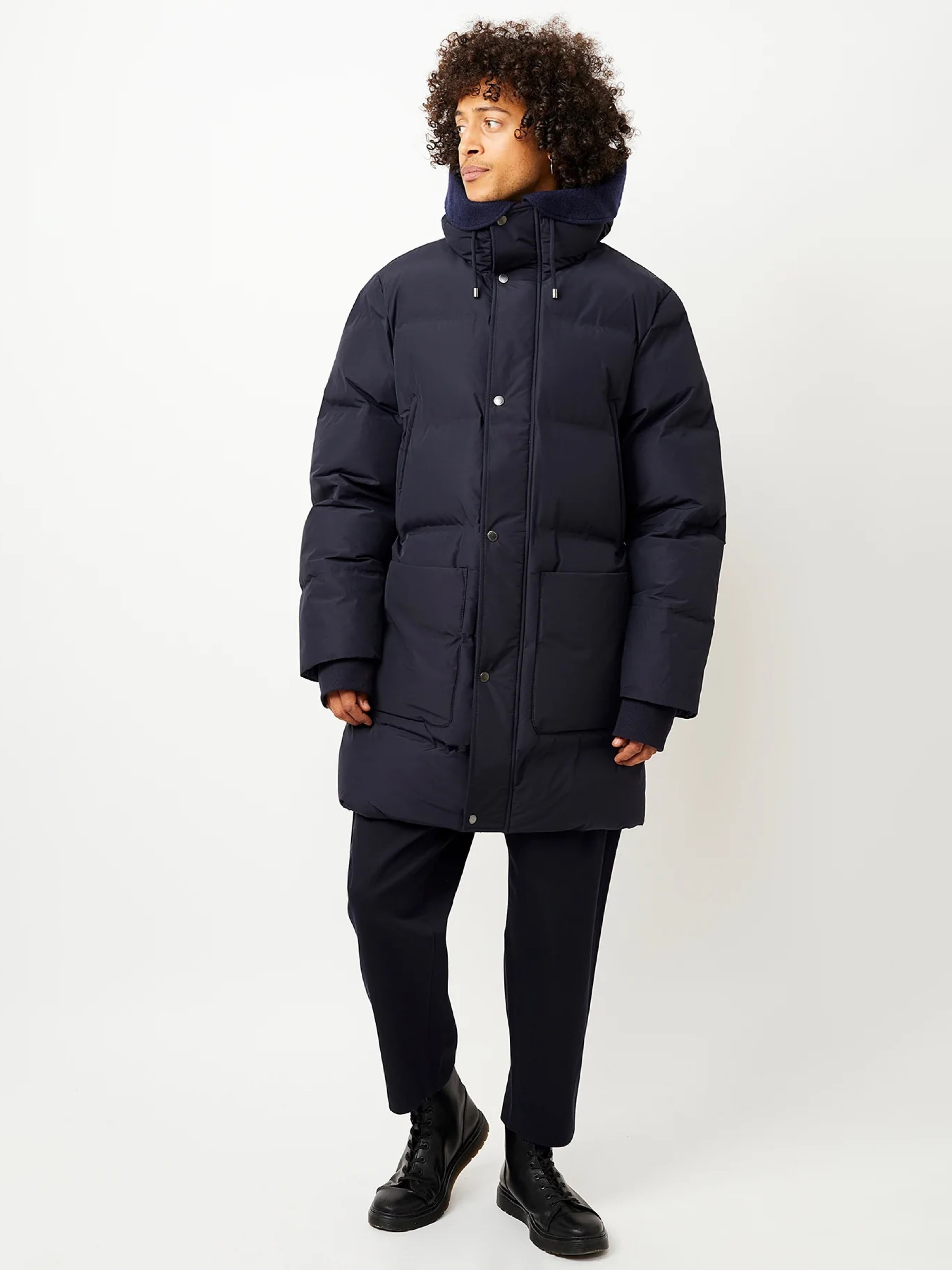 Mantel Parka Bellbrook navy LangerChen