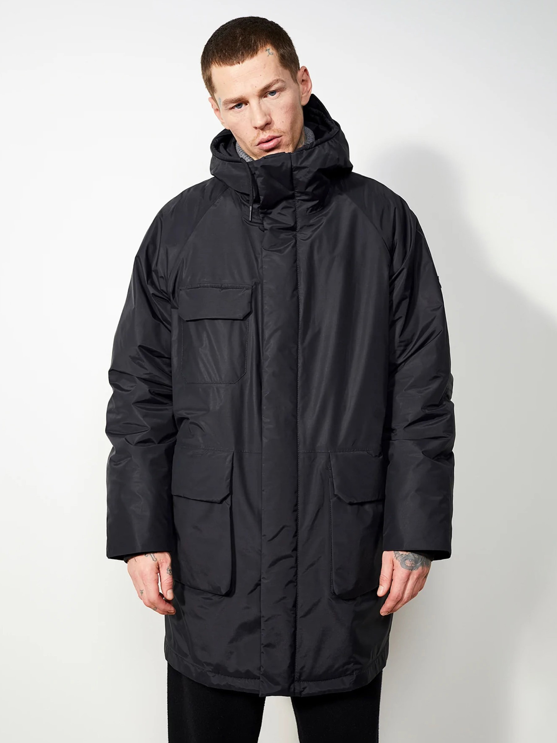 Mantel Parka Feltham black LangerChen