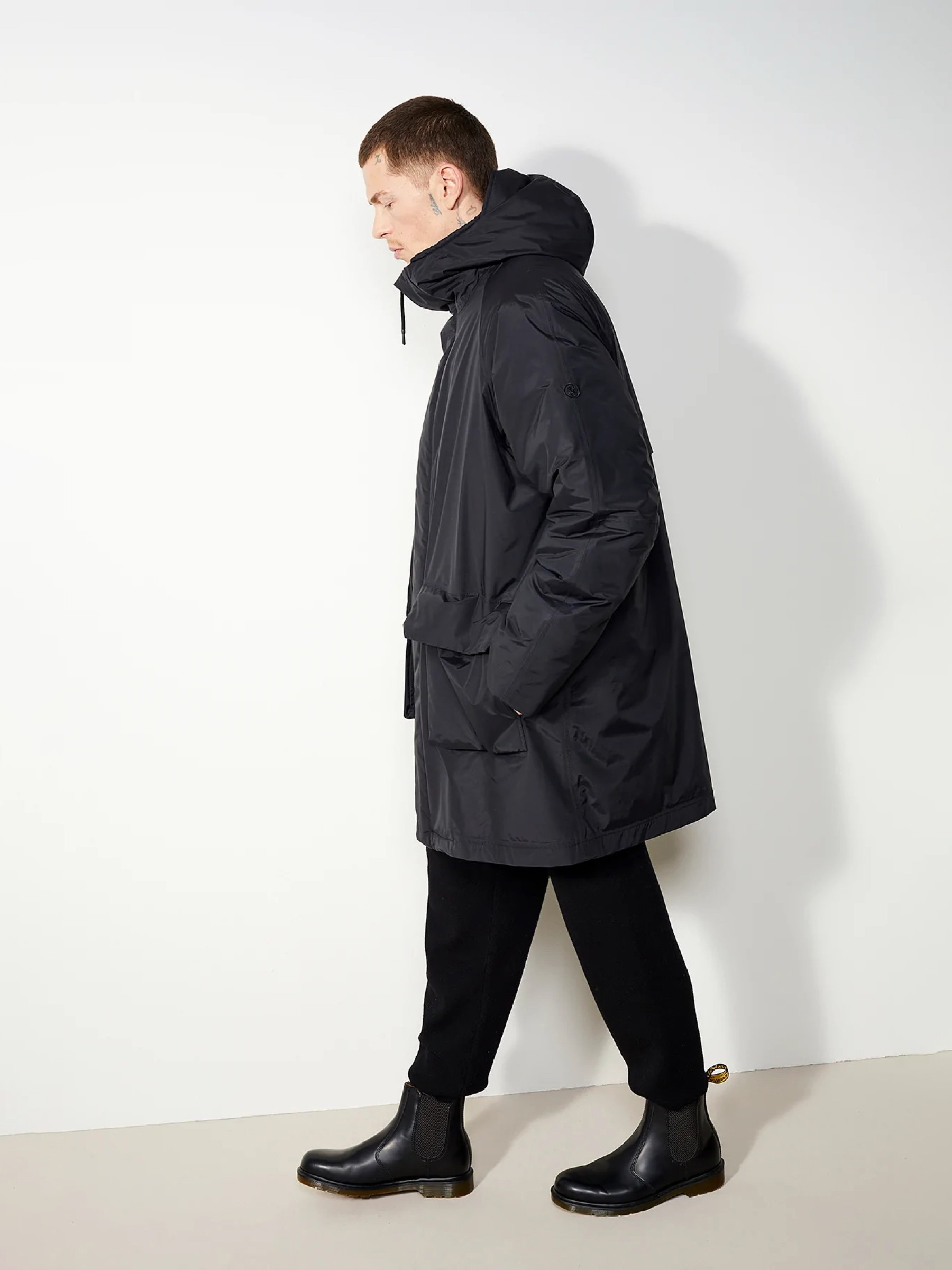 Mantel Parka Feltham black LangerChen