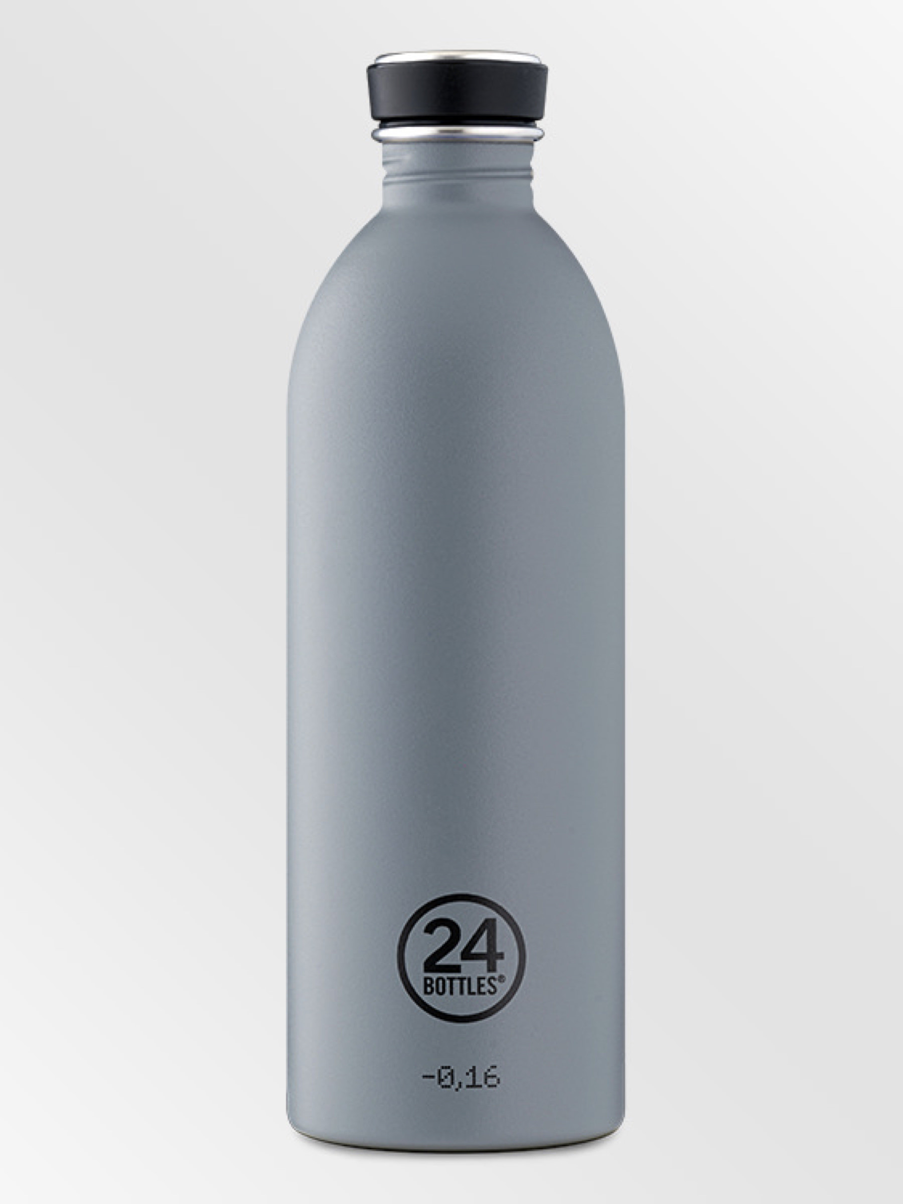 Trinkflasche Urban formal grey 24Bottles