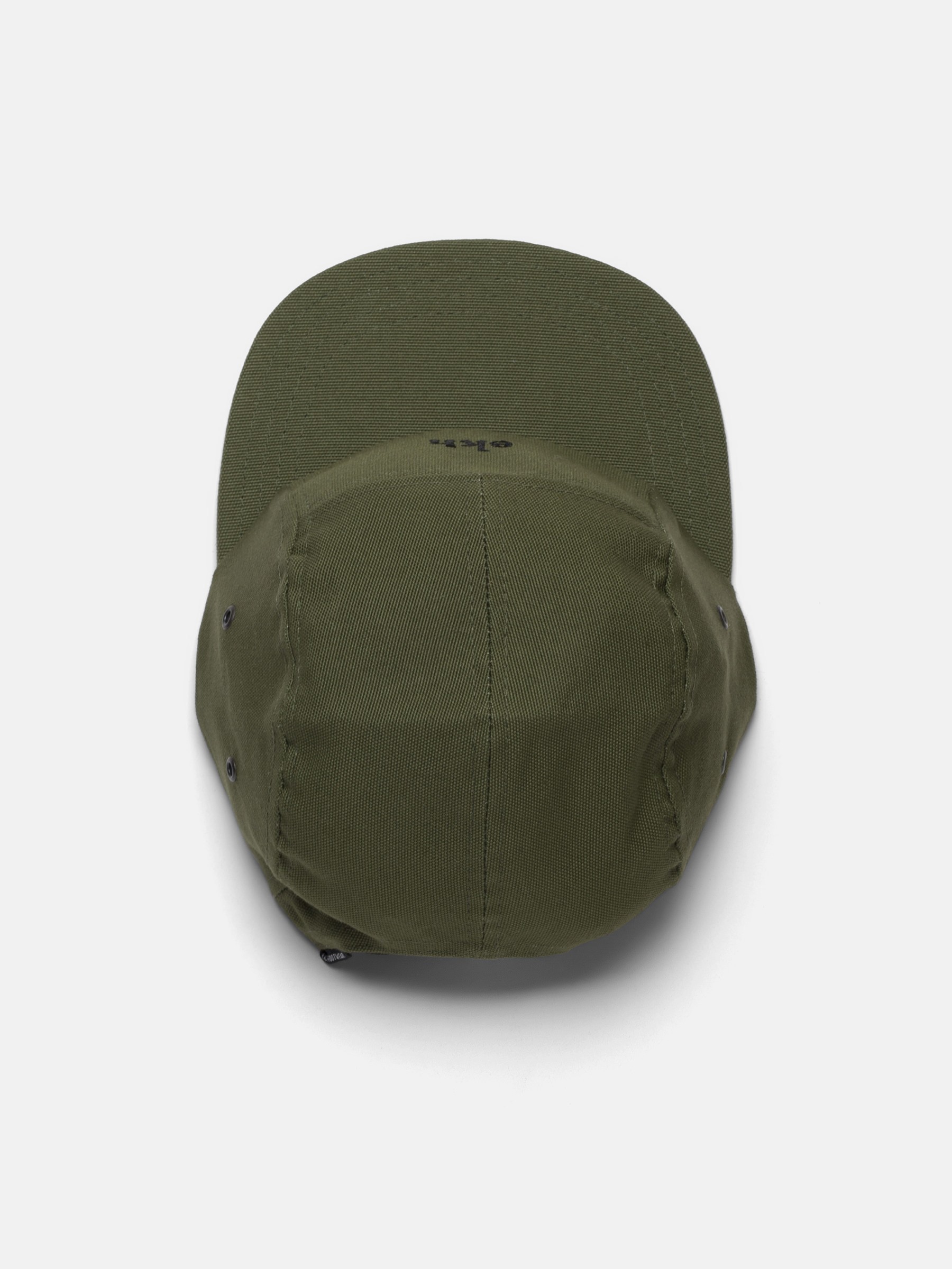 Mütze Five Panel Cap olive canvas ekn Footwear