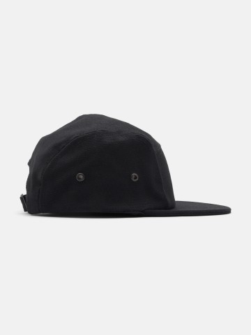 Mütze Five Panel Cap black canvas ekn Footwear