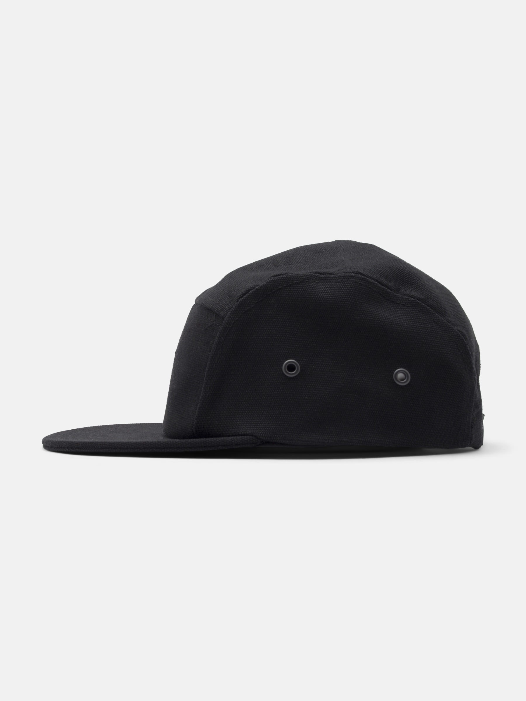 Mütze Five Panel Cap black canvas ekn Footwear