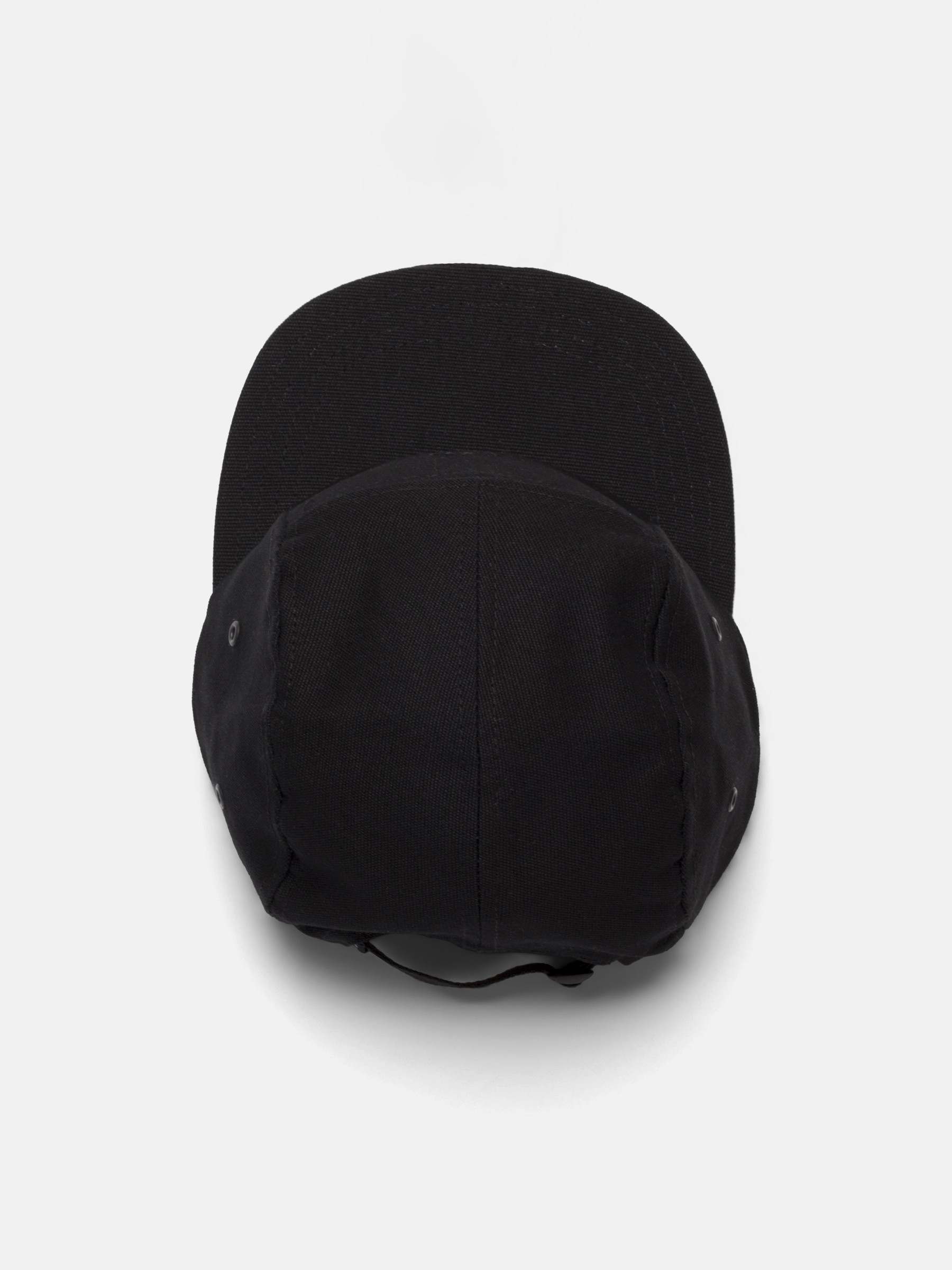 Mütze Five Panel Cap black canvas ekn Footwear