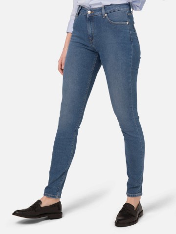 Jeanshose Skinny Hazen pure blue Mud Jeans