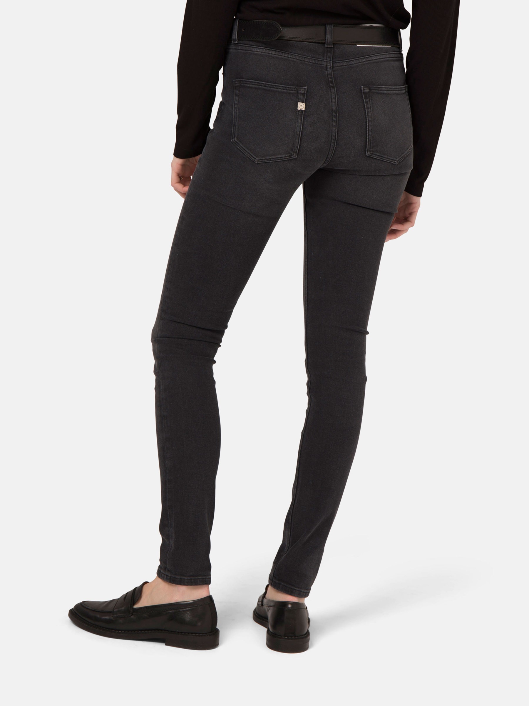 Jeanshose Skinny Hazen stone black Mud Jeans