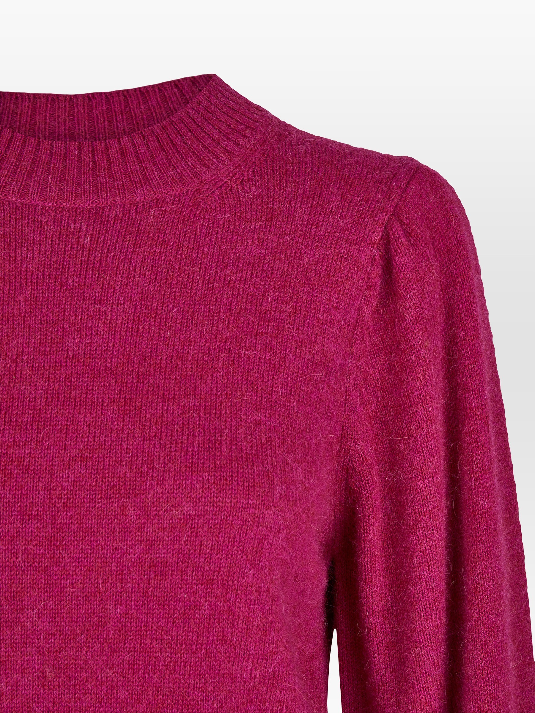 Pullover Confident Alpaca Jumper raspberry Addition