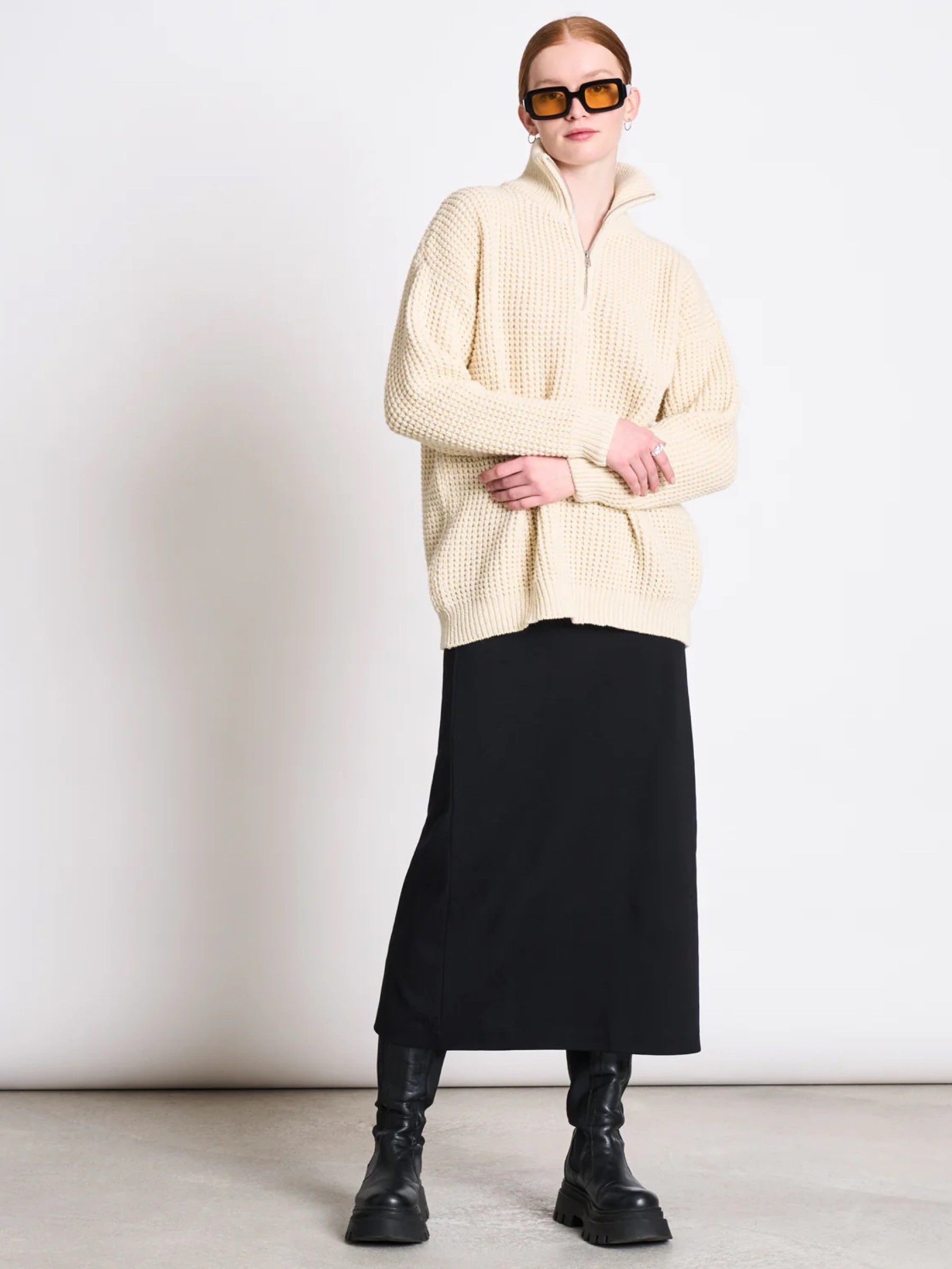 Pullover Shiu Wooly Troyer offwhite Jan 'n June