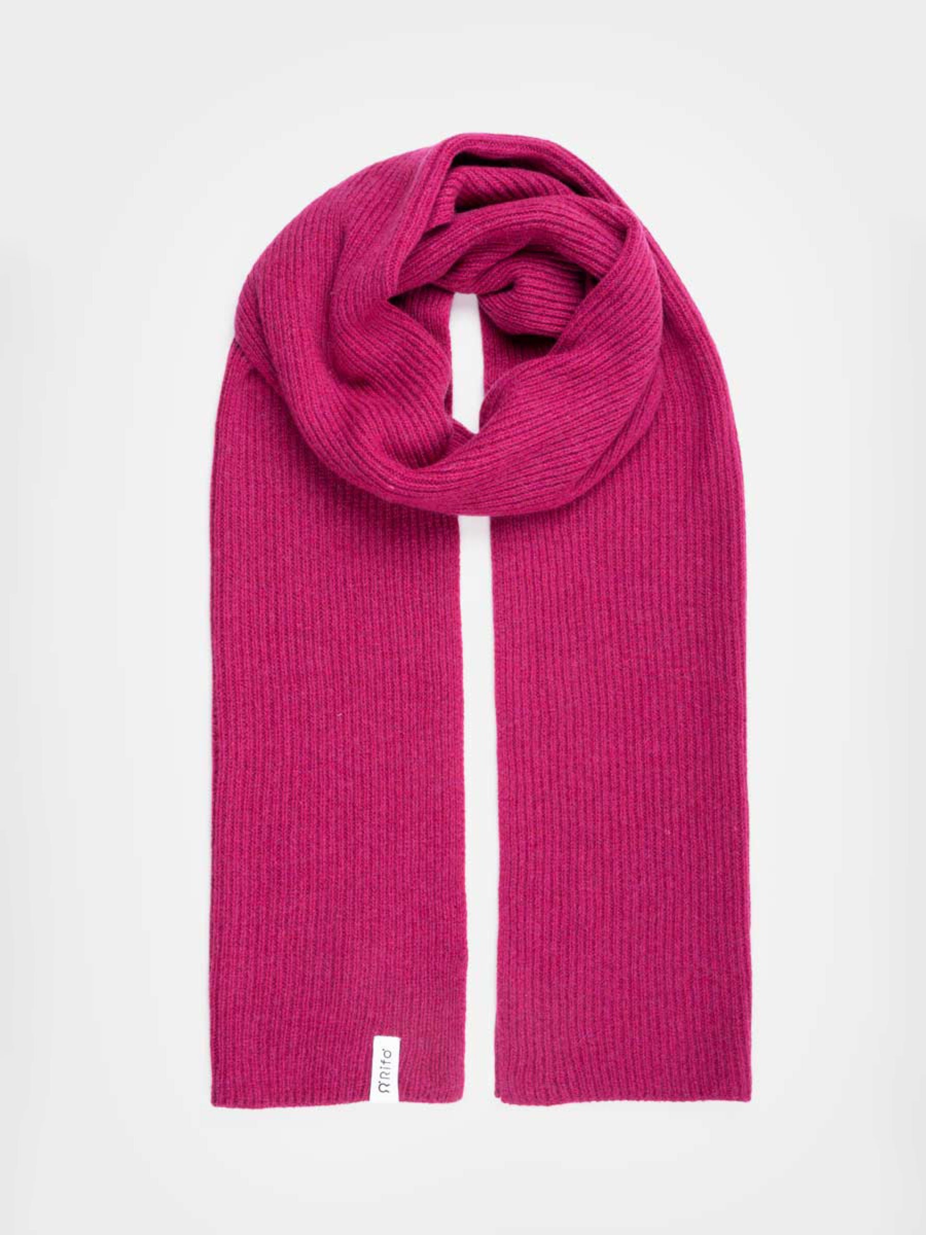 Schal Federico Recycled Cashmere Scarf pink ciclamino Rifo