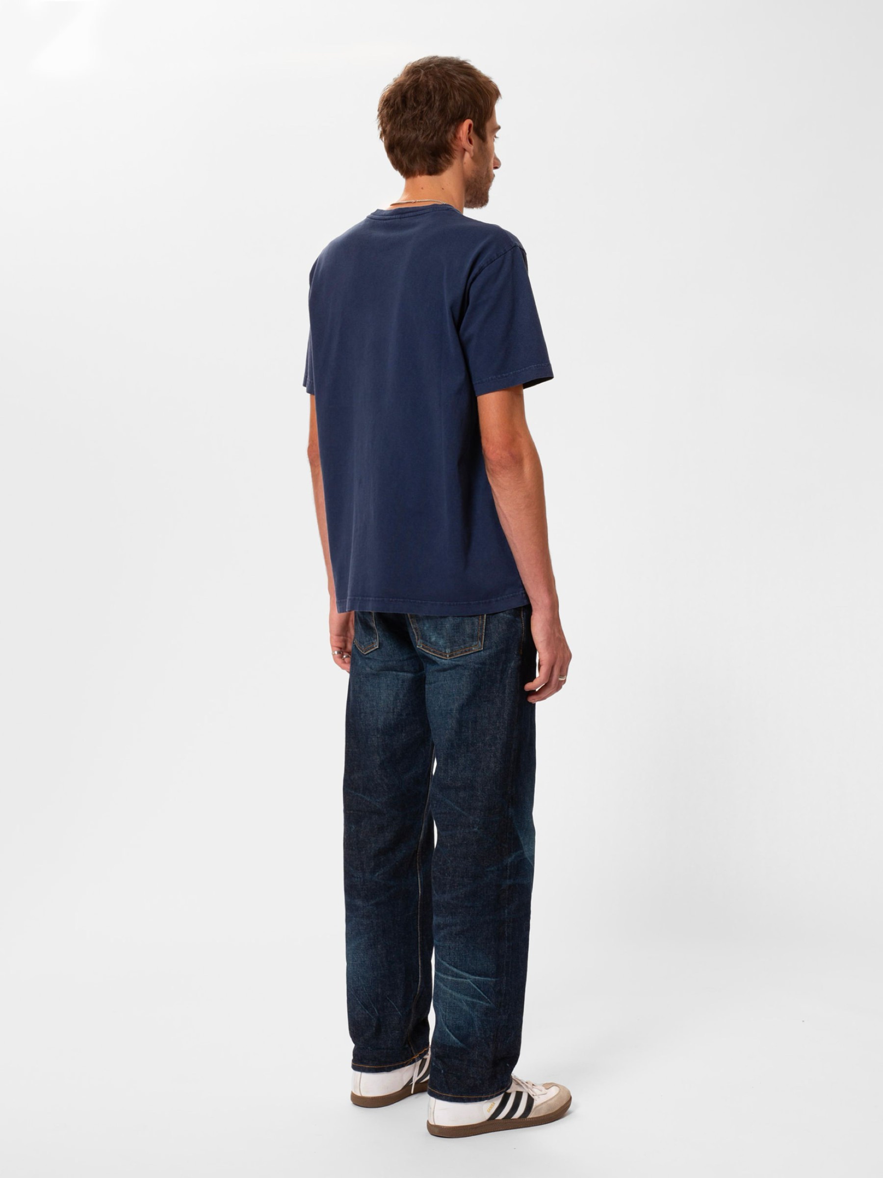 T-Shirt Uno Everyday Tee blue Nudie Jeans