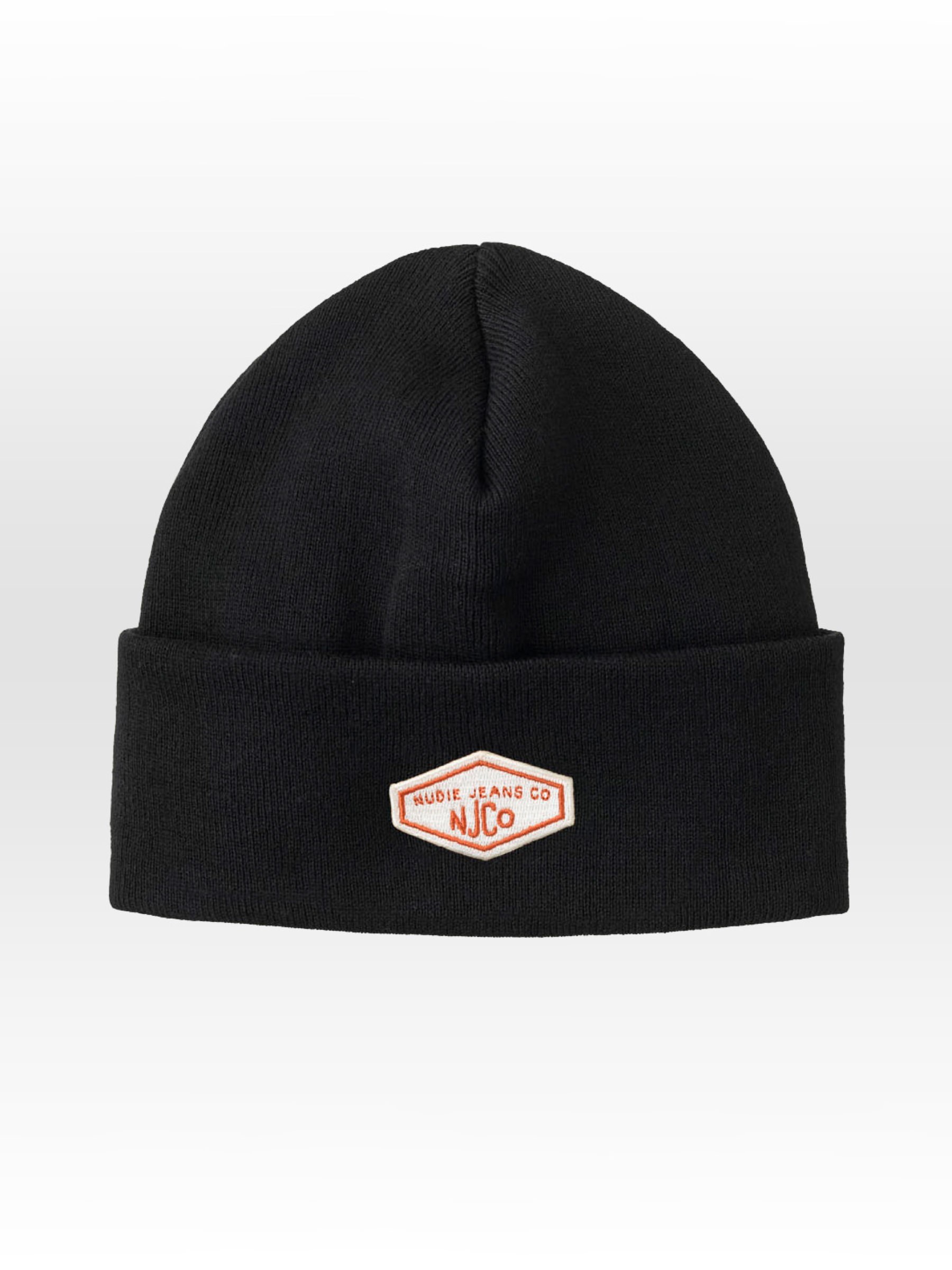 Mütze Falksson Beanie NJCO black Nudie Jeans