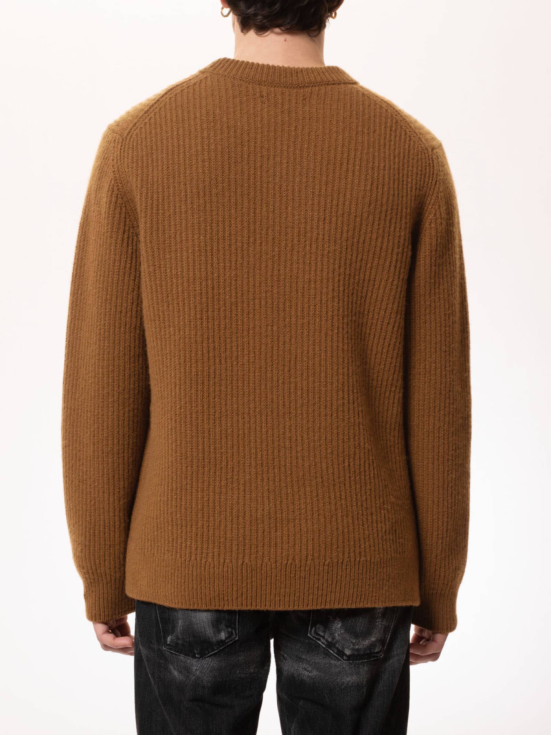 Pullover August Wool Rib oak Nudie Jeans