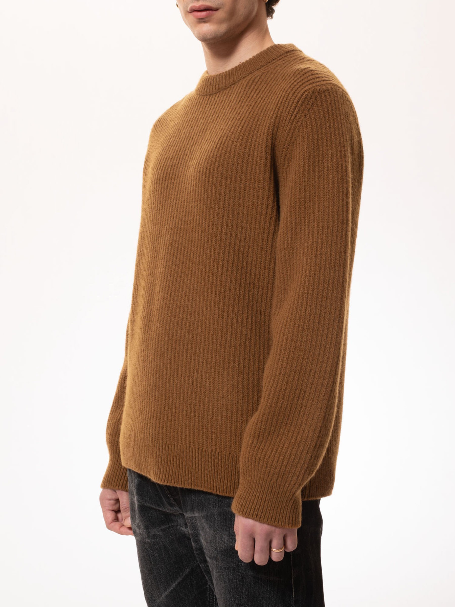 Pullover August Wool Rib oak Nudie Jeans