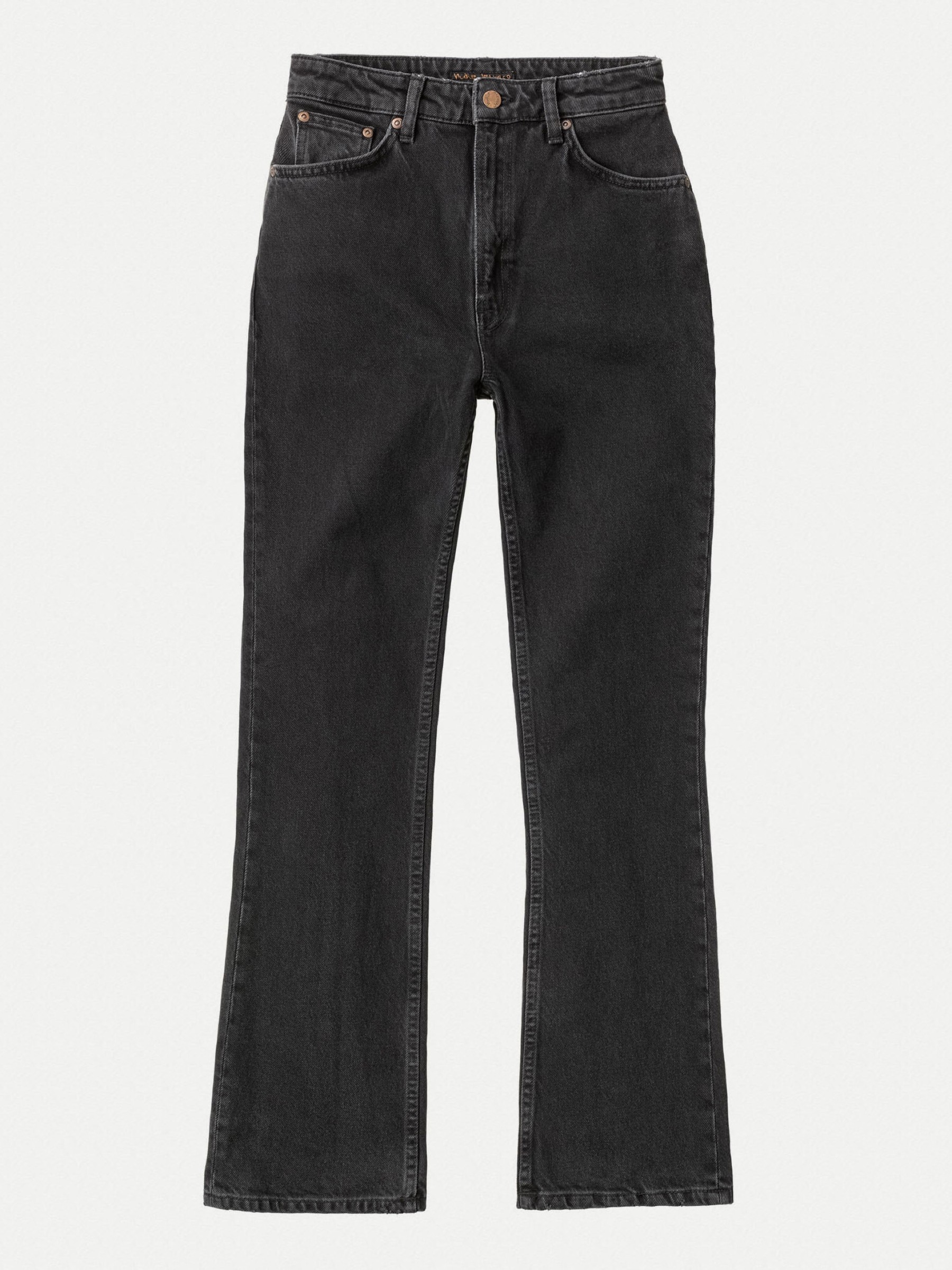 Jeanshose Rowdy Ruth almost black Nudie Jeans