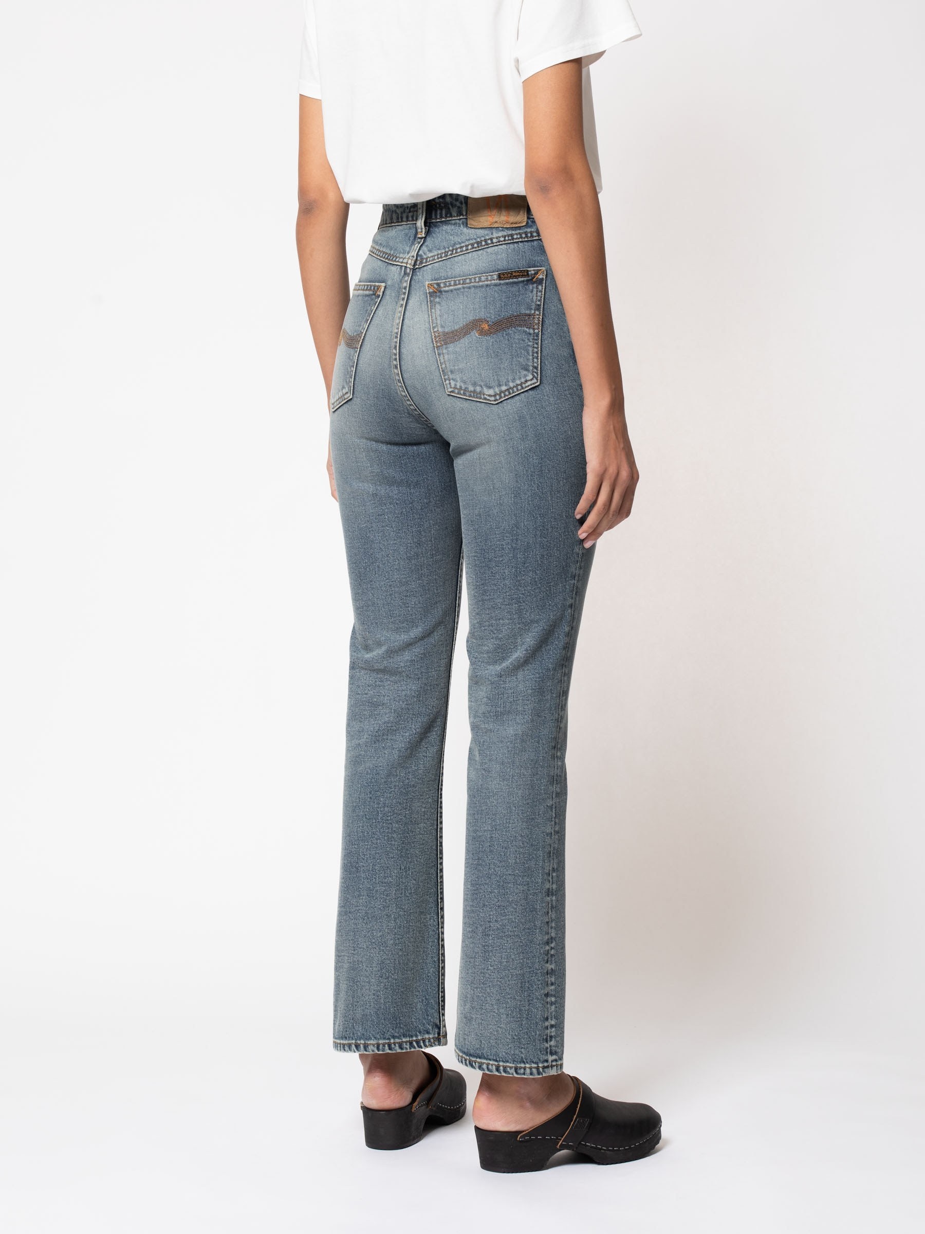 Jeanshose Rowdy Ruth blue note Nudie Jeans