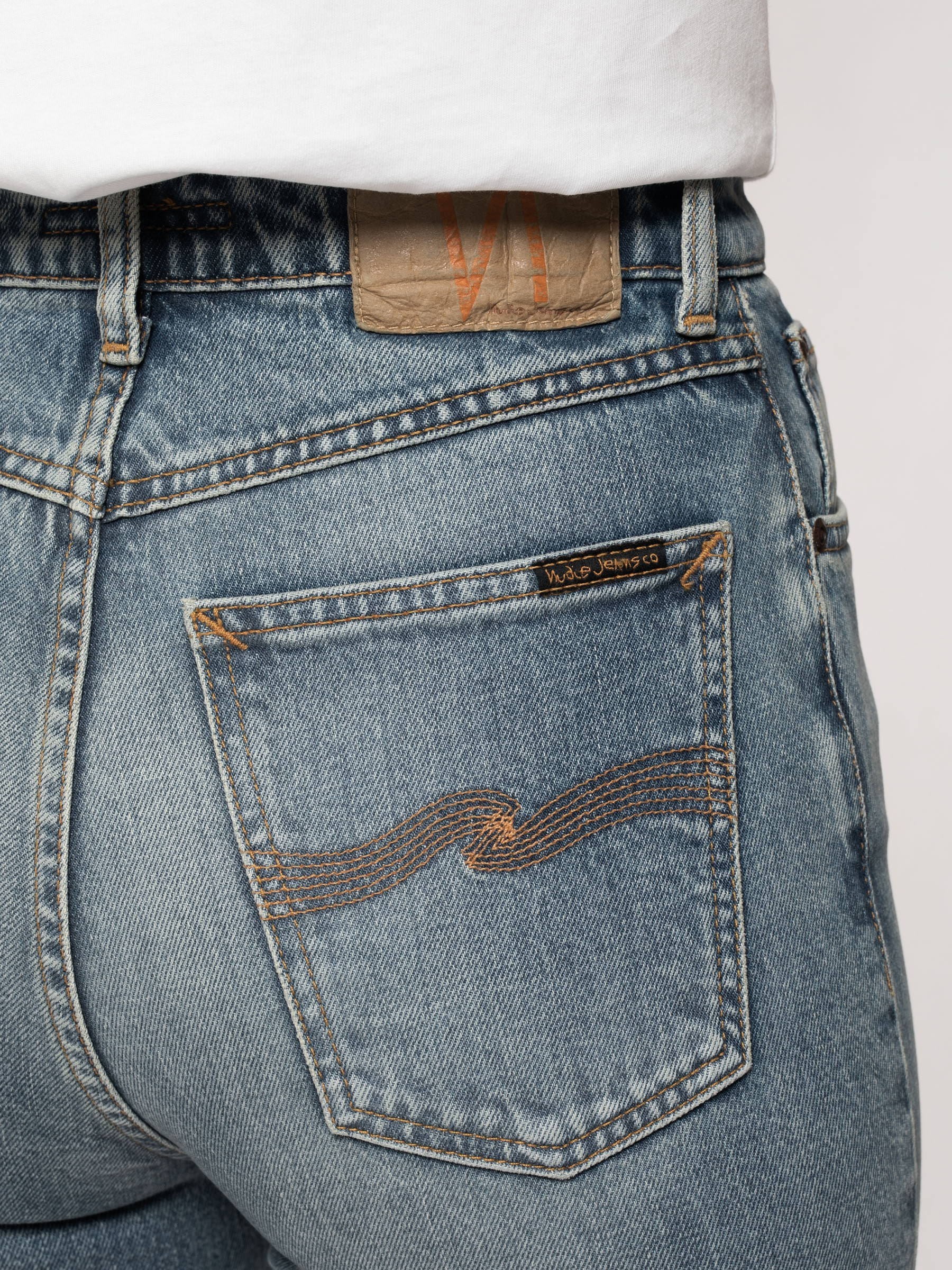 Jeanshose Rowdy Ruth blue note Nudie Jeans