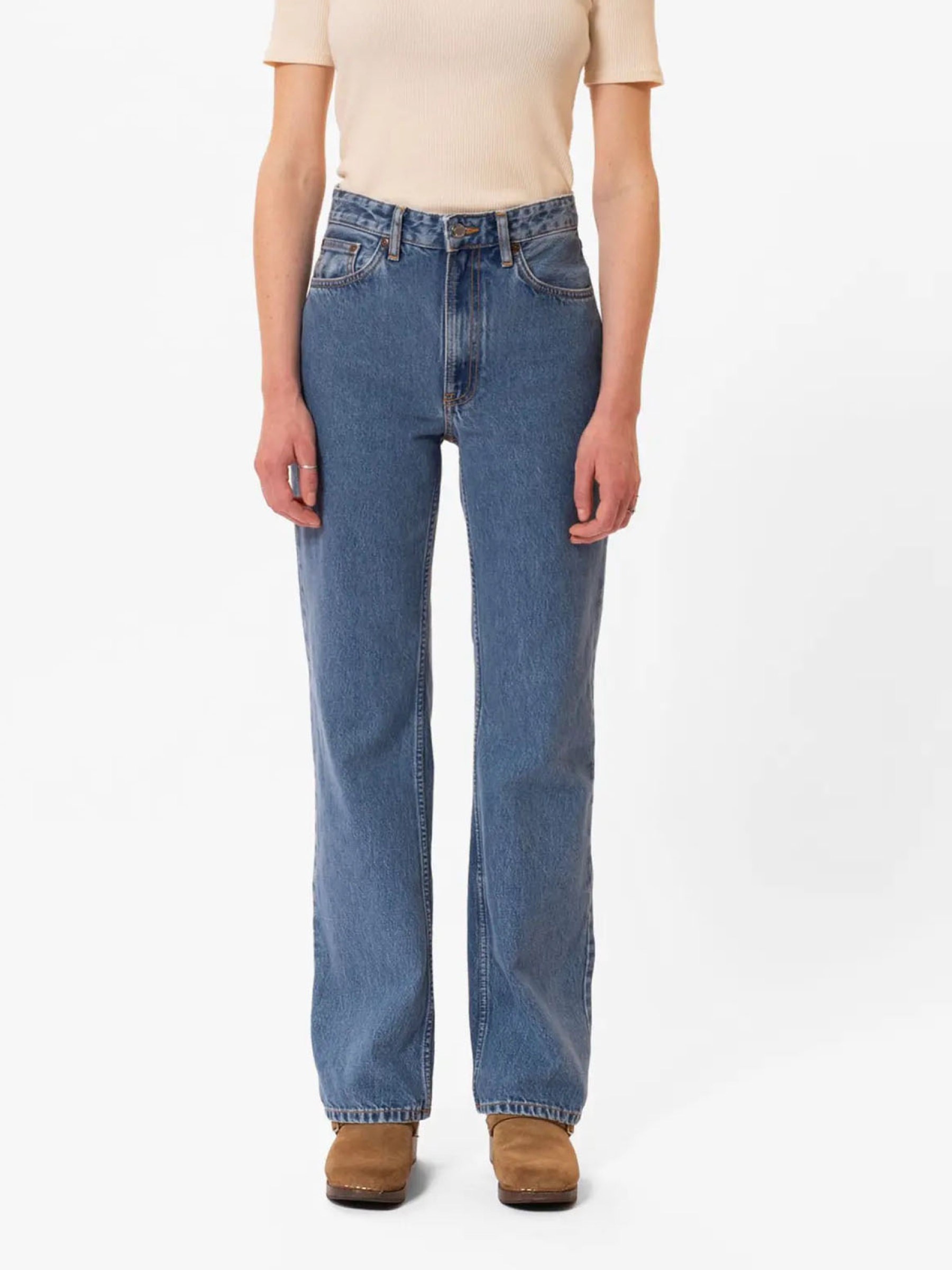 Hose Clean Eileen casual blue Nudie Jeans