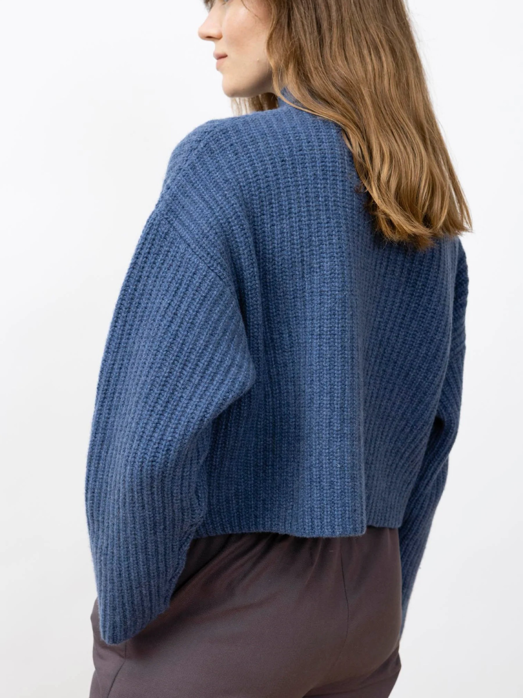 Pullover Hanna Cashmere Sweater blue Jungle Folk