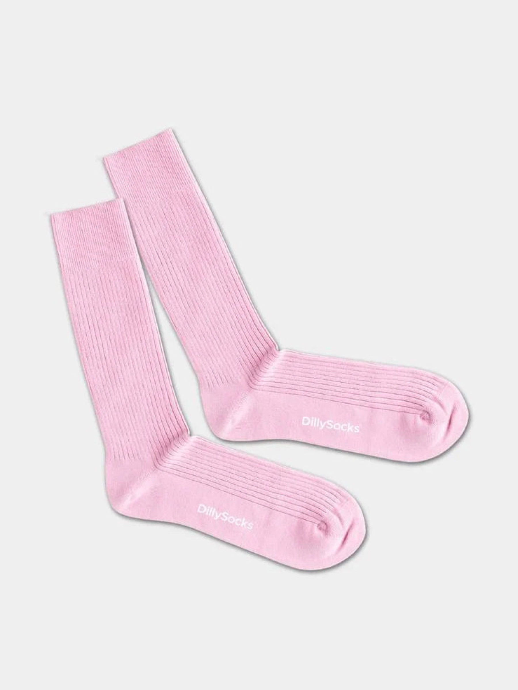 Socken OneColor Ribbed Socks piggy pink Dilly Socks