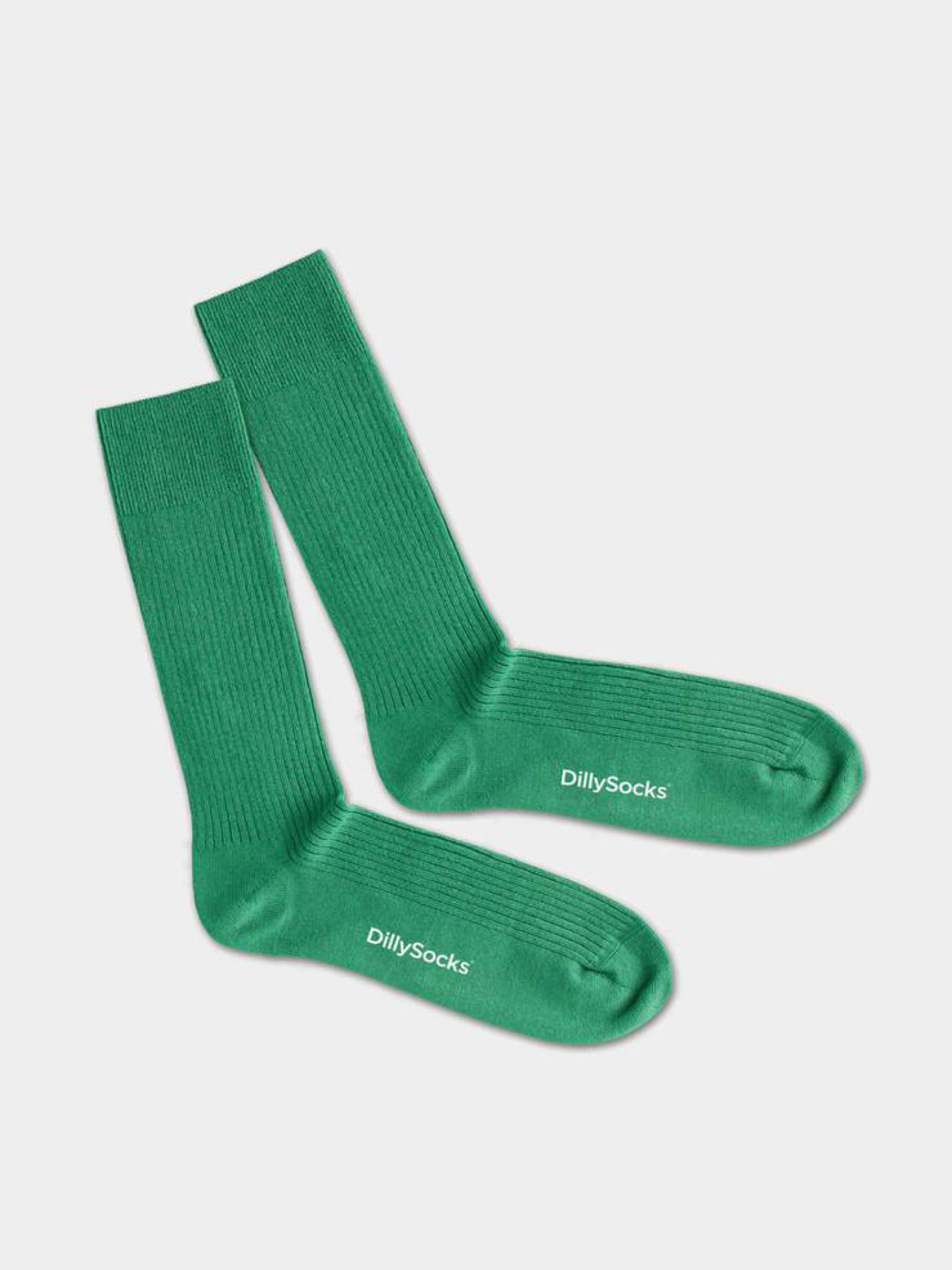 Socken OneColor Ribbed Socks sea green Dilly Socks